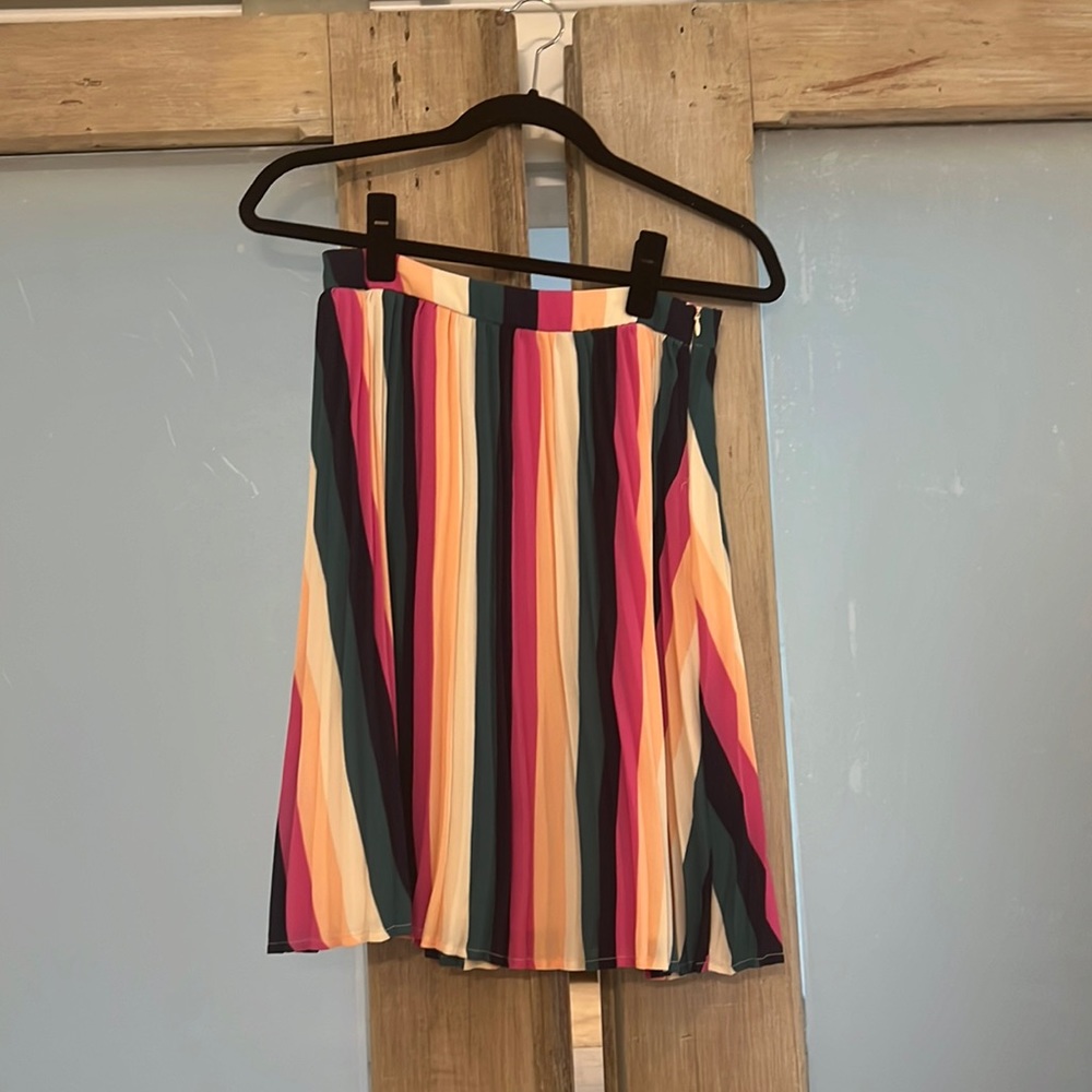 Gibson x Sugarplum XS striped skirt